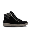 Rieker X0709-00 Womens Black Boots