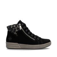 Rieker X0709-00 Womens Black Boots