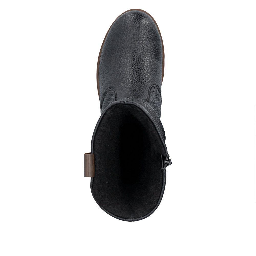 Rieker Prisca X9155-00 Black Boots