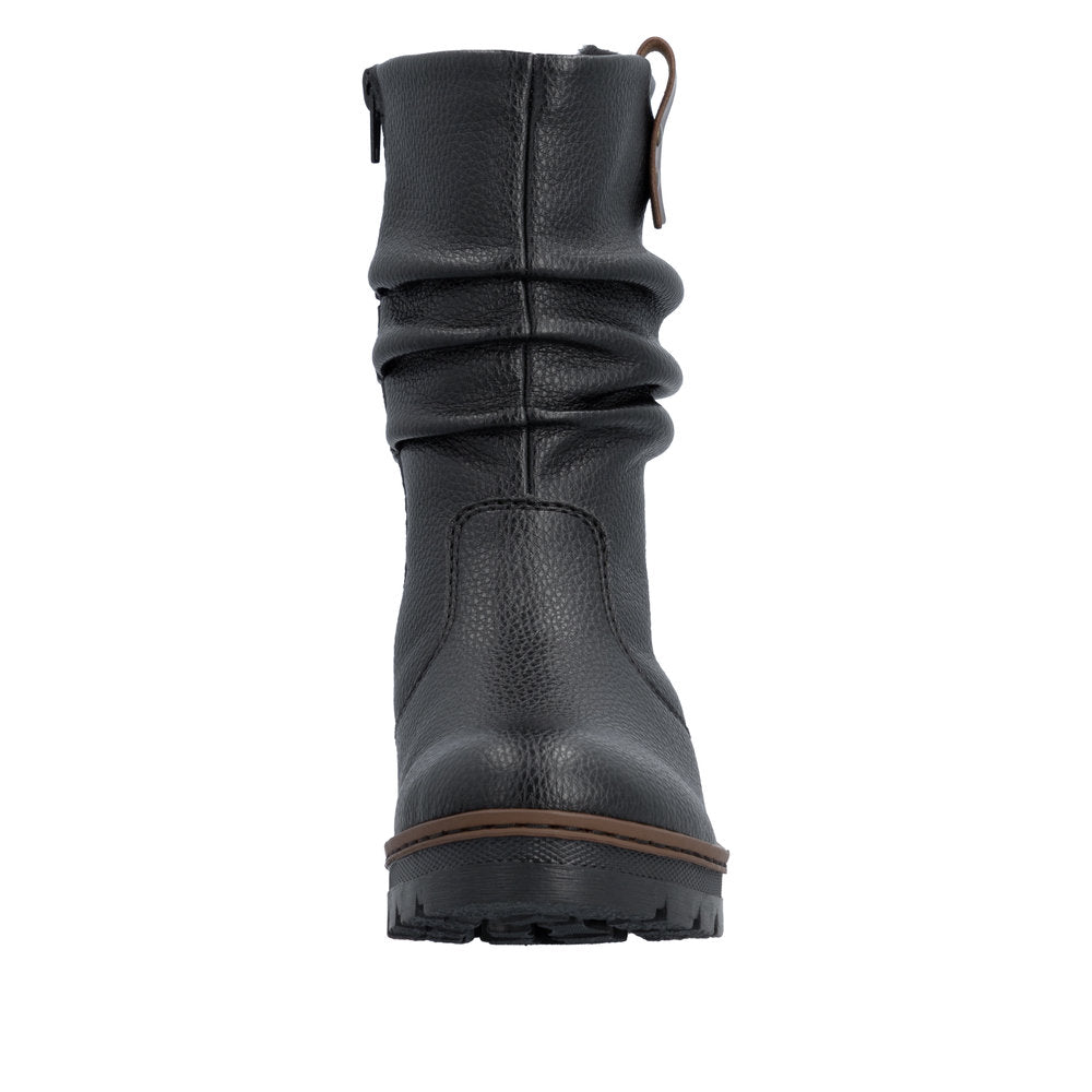 Rieker Prisca X9155-00 Black Boots