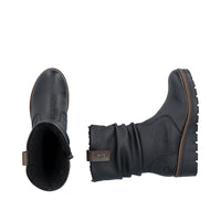 Rieker Prisca X9155-00 Black Boots