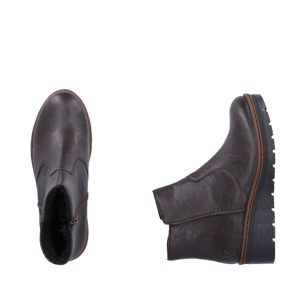 Rieker Prisca X9165-25 Brown Boots