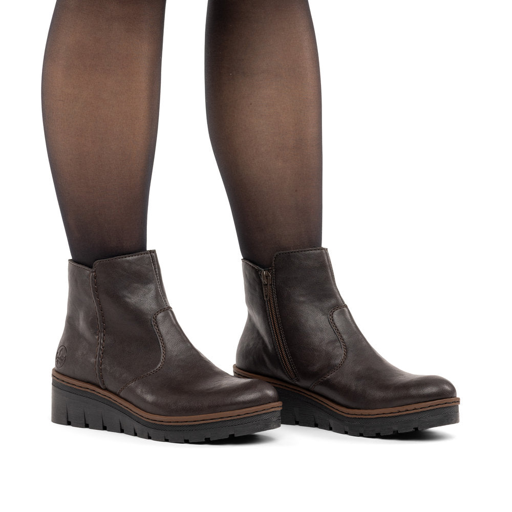 Rieker Prisca X9165-25 Brown Boots