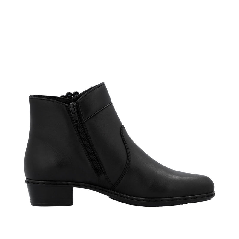 Rieker Y0797-00 Womens Black Boots