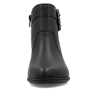 Rieker Y0797-00 Womens Black Boots
