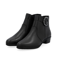 Rieker Y0797-00 Womens Black Boots