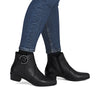 Rieker Y0797-00 Womens Black Boots