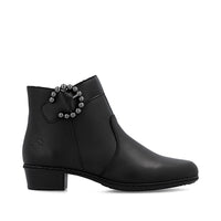 Rieker Y0797-00 Womens Black Boots