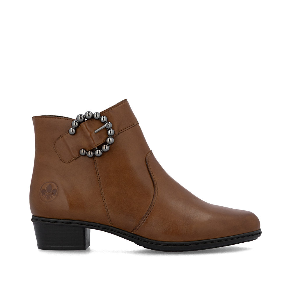 Rieker Y0797-24 Womens Tan Boots