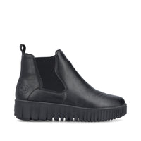 Rieker Y6151-00 Womens Black Boots