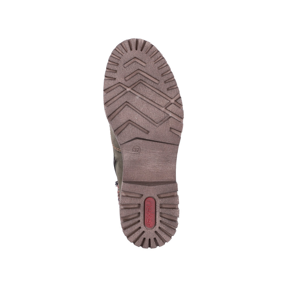 Rieker Thalia Y7621-54 Green Boots