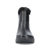 Rieker Z0061-00 Womens Black Boots