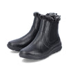 Rieker Z0061-00 Womens Black Boots