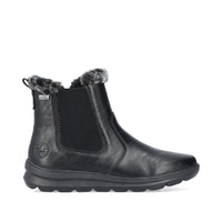 Rieker Z0061-00 Womens Black Boots
