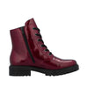 Rieker Z2841-33 Womens Red Boots