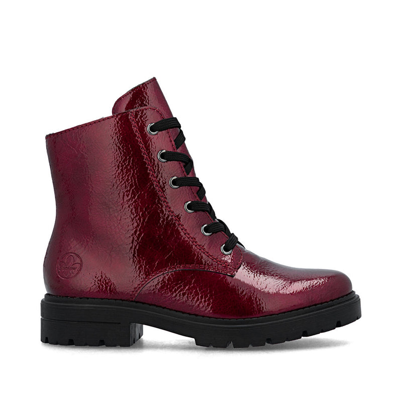 Rieker Z2841-33 Womens Red Boots