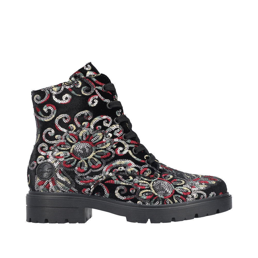 Rieker Z2841-90 Schwarz/Multi Boots