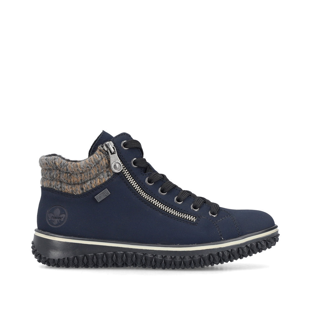 Rieker Z4263-14 Womens Blue Boots