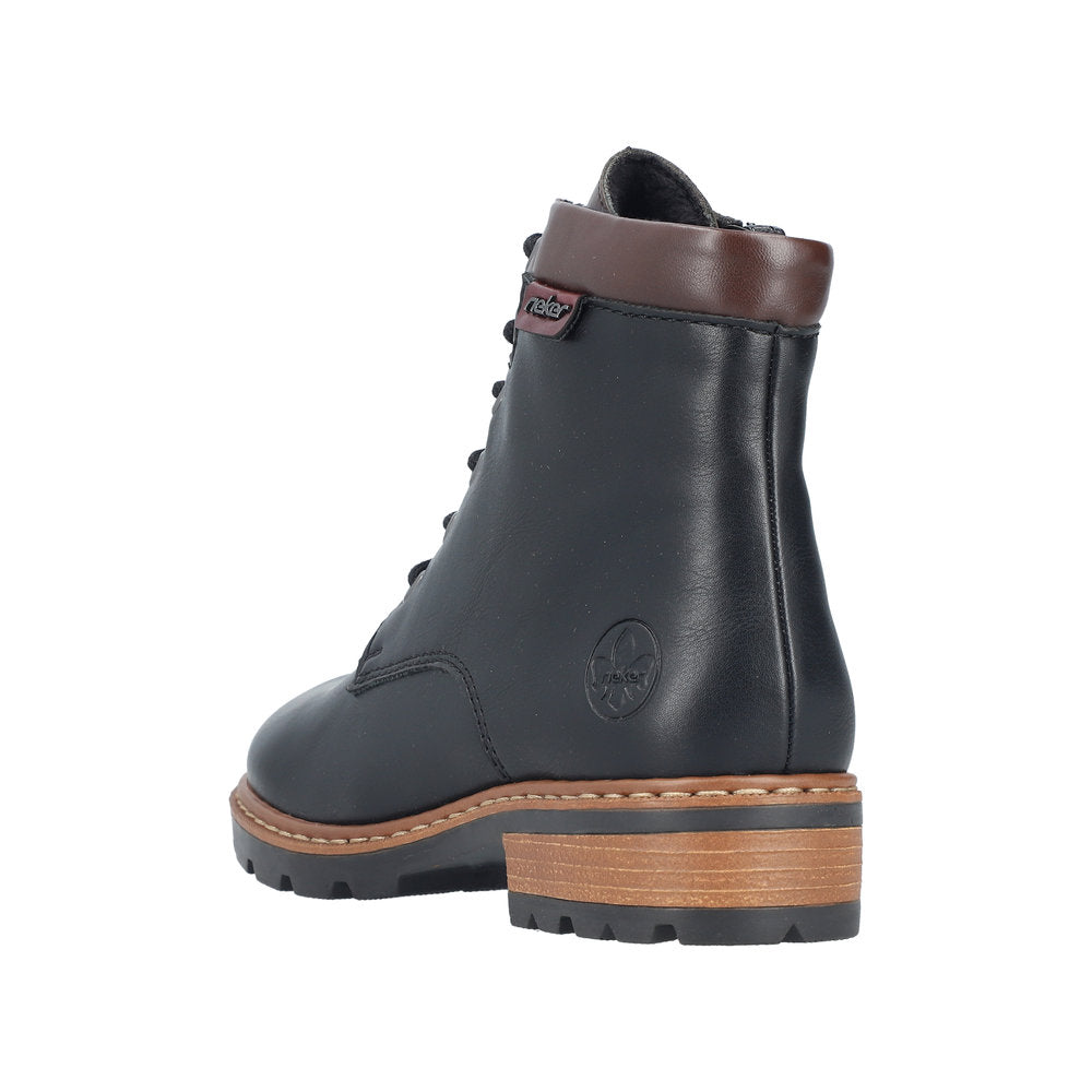 Rieker Britta Z9340-00 Black Boots