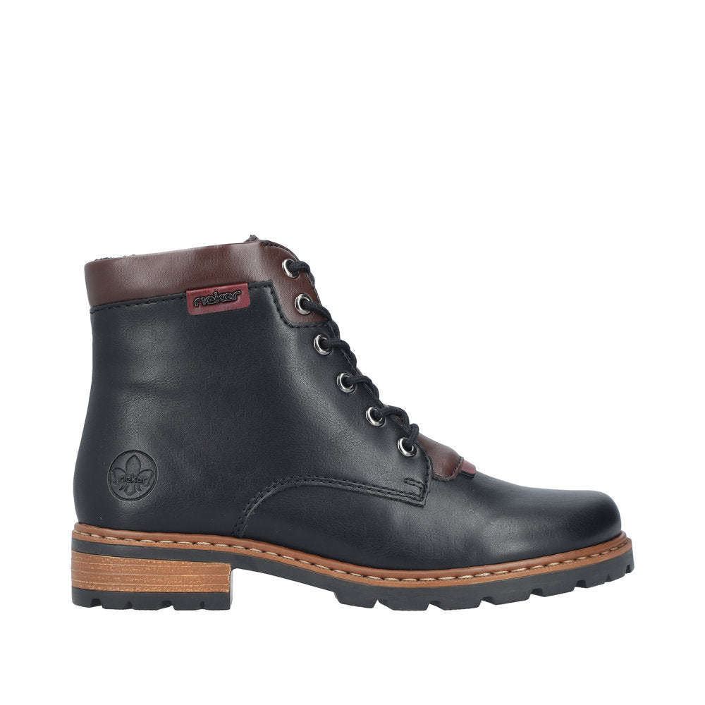 Rieker Britta Z9340-00 Black Boots