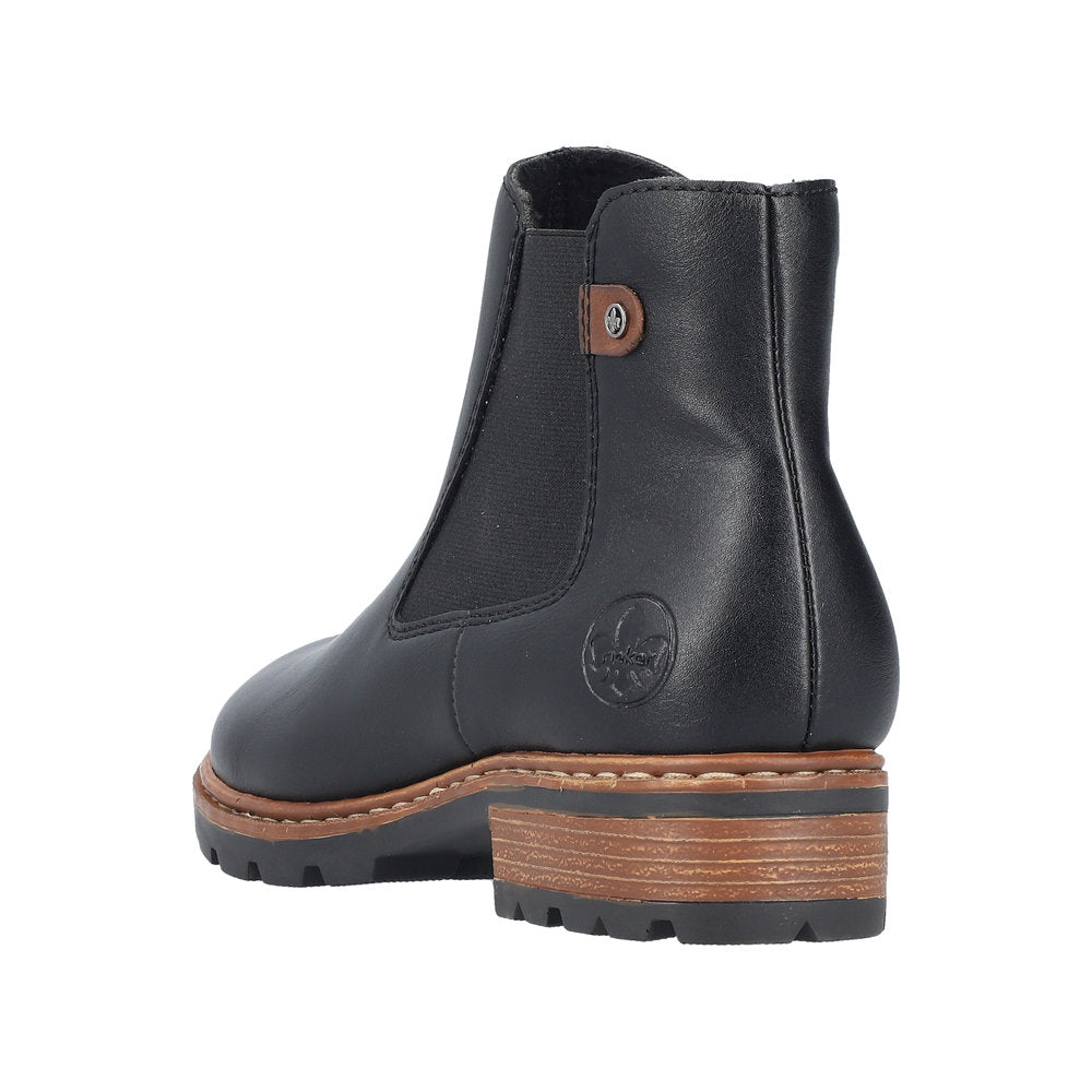Rieker Britta Z9354-00 Black Boots