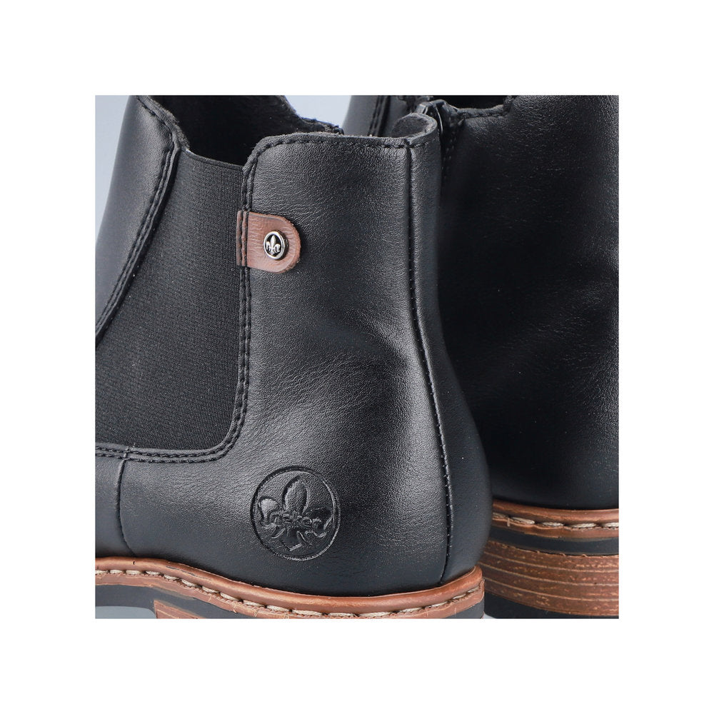 Rieker Britta Z9354-00 Black Boots