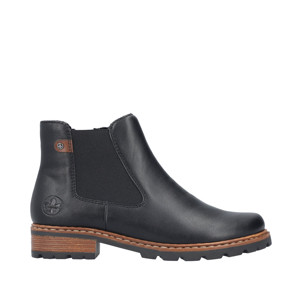 Rieker Britta Z9354-00 Black Boots