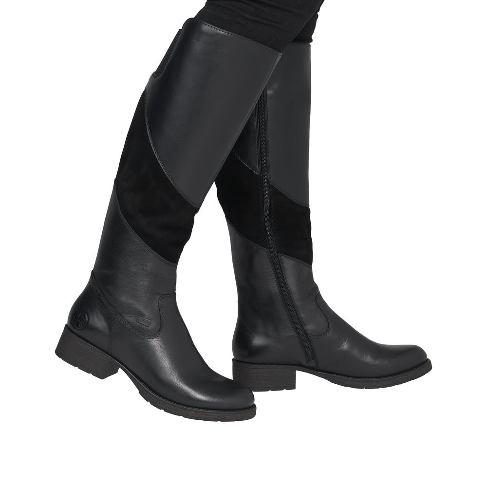 Rieker Faith Z9566-00 Black Boots