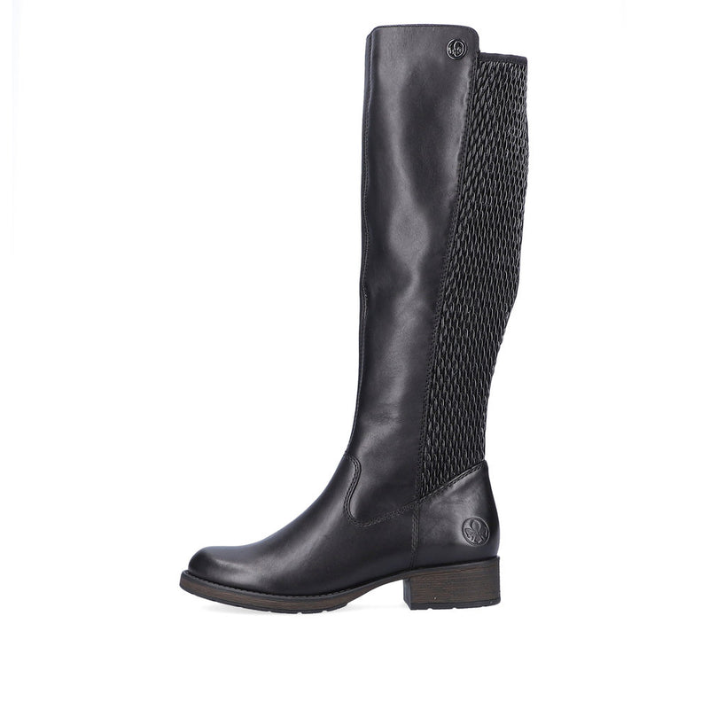 Rieker Z9591-00 Womens Black Boots