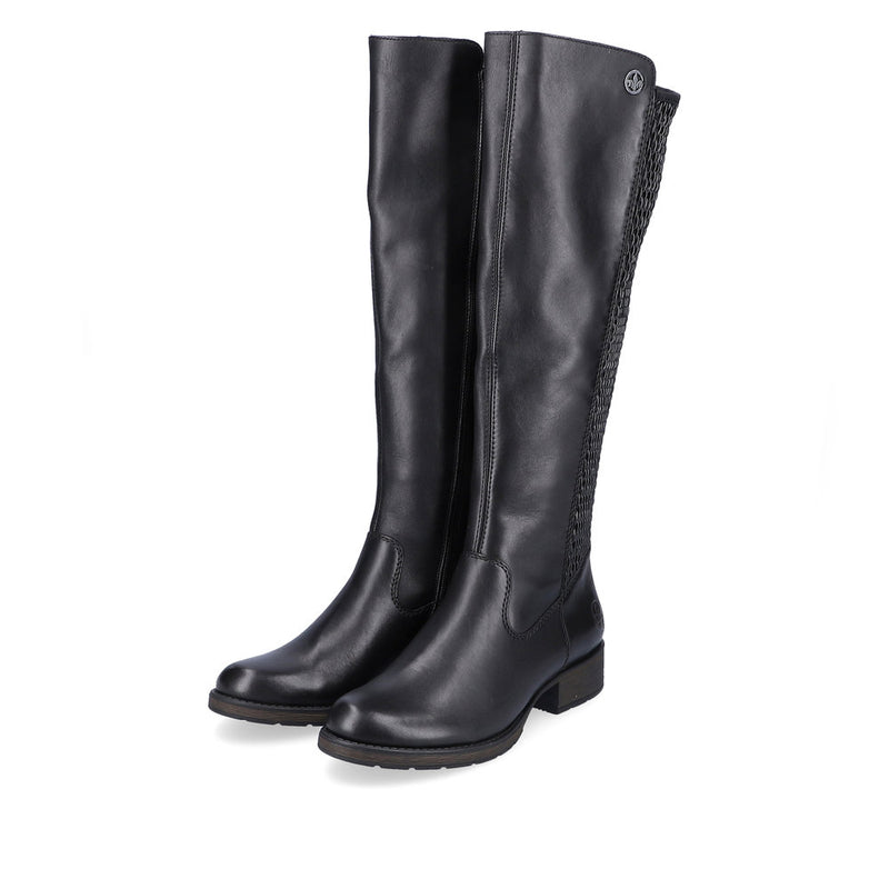 Rieker Z9591-00 Womens Black Boots