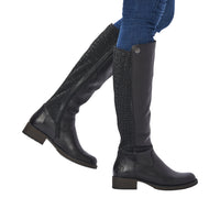 Rieker Z9591-00 Womens Black Boots