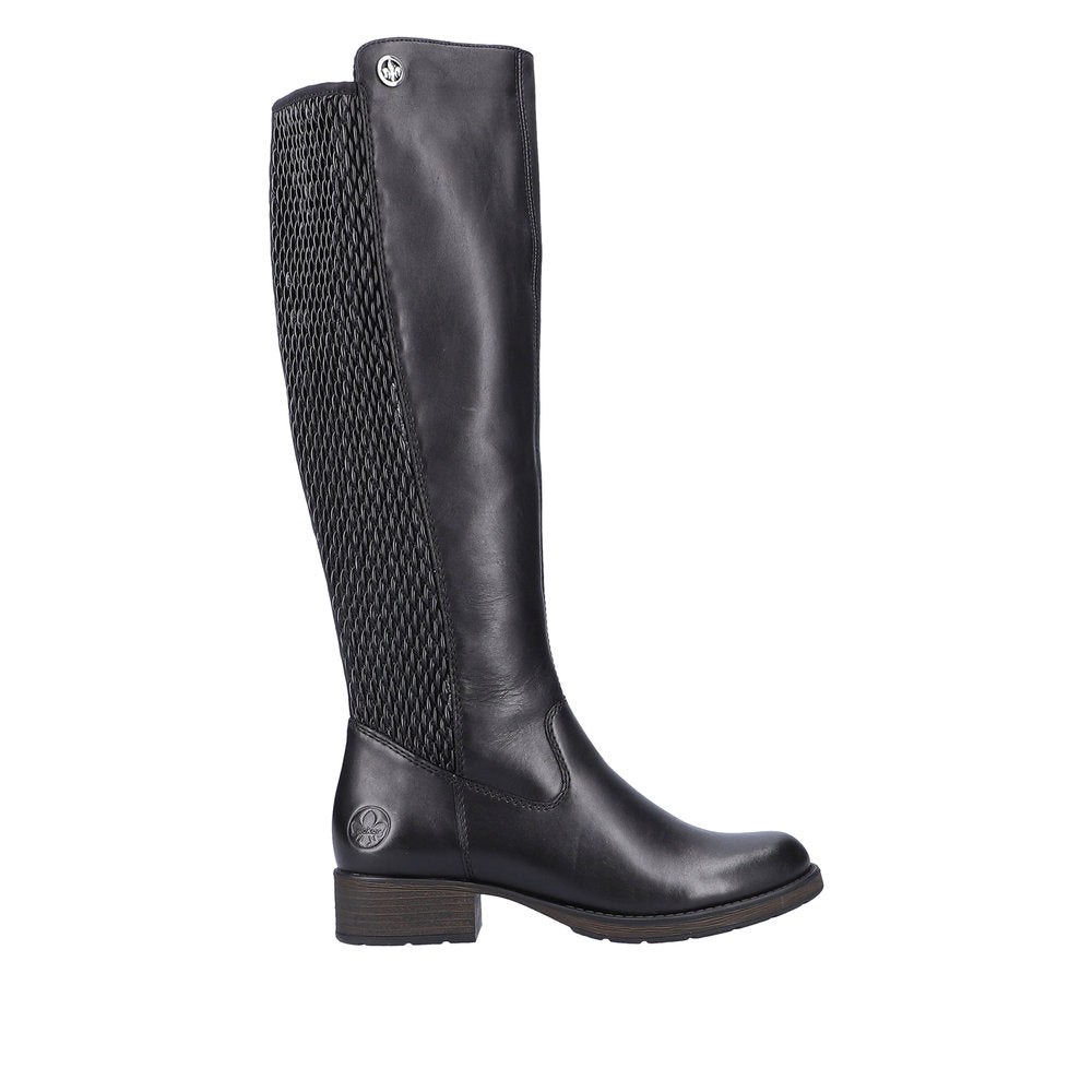 Rieker Z9591-00 Womens Black Boots