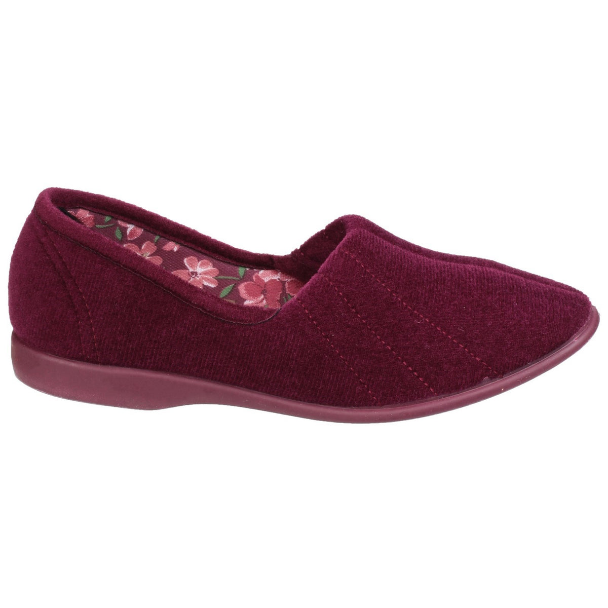 GBS Audrey Burgundy Slippers